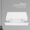 Wall Mounted Shelf 1 Drawer Floating Bedside Table Shelf Cabinet Nightstand Rack