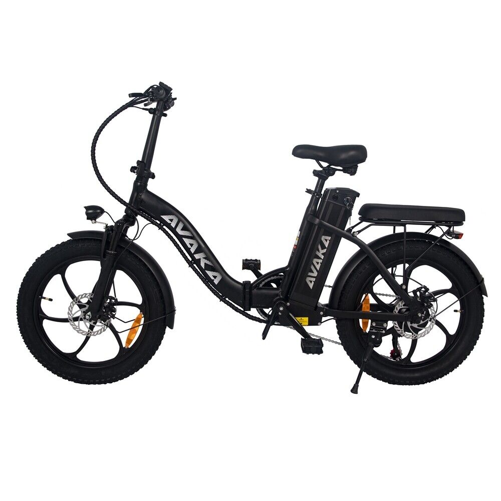 AVAKA BZ20PLUS Folding E-Bicycle E-City Bike 20x3.0" Wheel Commuter E-Bike HT