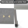3 4 Tread Step Ladder Folding Aluminum Ladders with Safety Non-Slip Step