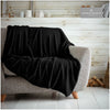 LUXURY TEDDY FLEECE POPCORN THROW OVER FOR SOFA BED BLANKET TRAVEL WARM & COSY