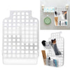 3 Sections Plastic Basket Shower Caddy Hanging Rack Tidy Shelf Organiser Storage