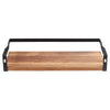 2X Wood Floating Shelf Wall Mounted Hanging Rack Display Rustic Storage Shelves