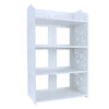 3/4/5 Tier White Shoe Rack Stand Storage Organiser Unit Shelf For Home Room
