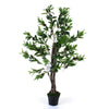 Large Artificial Tree Indoor Outdoor Home House Plant Bamboo Olive Banyan 120cm