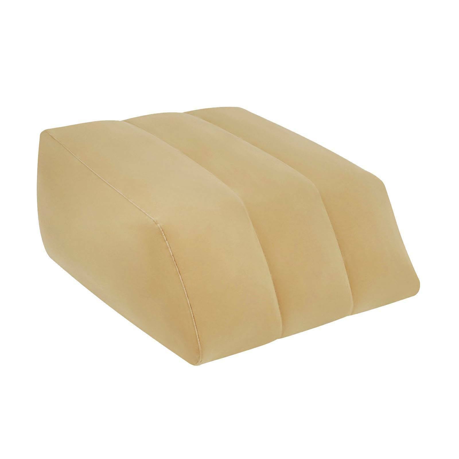 Inflatable Wedge Memory Foam Leg Foot Rest Raiser Support Pillow Cushion UK