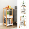 3/4 Tier Plant Pots Ladder Shelf Storage Unit Display Stand Bathroom Rack