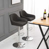Bar Stools Gas Lift Stools Velvet Breakfast Kitchen Club Cafe Pub Swivel Chairs