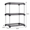 3/4/5/6Tier Wire Metal Shelving Flower Shelf Plant Display Rack Planter Pot Rack