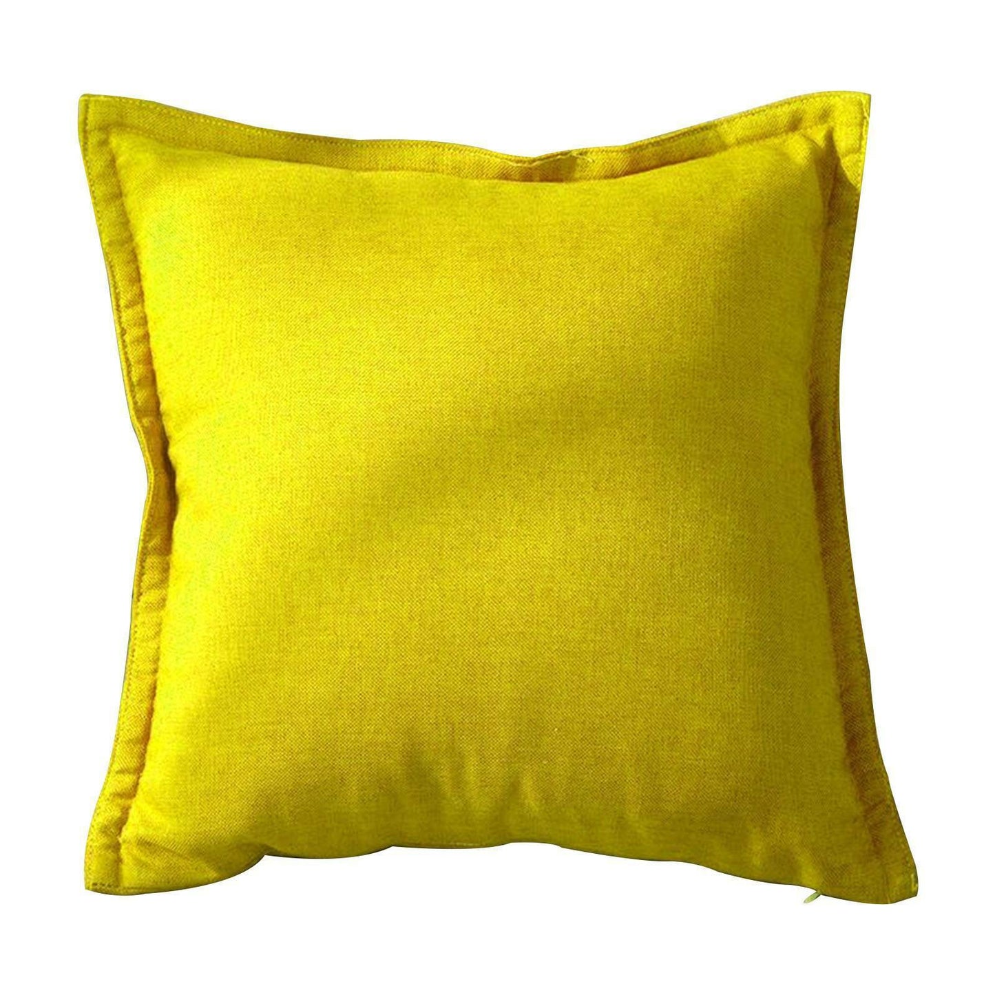60*60CM Cushion Covers Colorful Plain Dyed Cushion Cover Polyester Cushion Cover