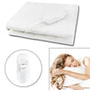 Electric Heated Throw Over Under Blanket Fleece Washable Polyester Warm Mattress
