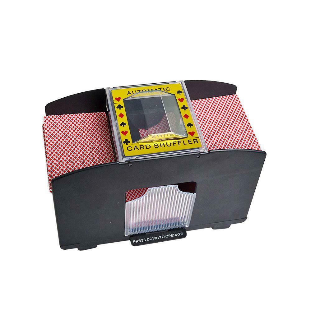 Automatic Card Shuffler Deck Casino Playing Cards Sorter Poker Games Machine UK