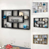Stylish Space Saving Floating Wall Shelves Display Shelf Bookshelf Storage Unit