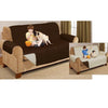 Quilted Sofa Cover Furniture Protector Throw Waterproof WITH STRAP
