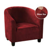 Tub Chair Covers Slipcovers Elastic Polyester Fabric Armchair Sofa Seat Covers