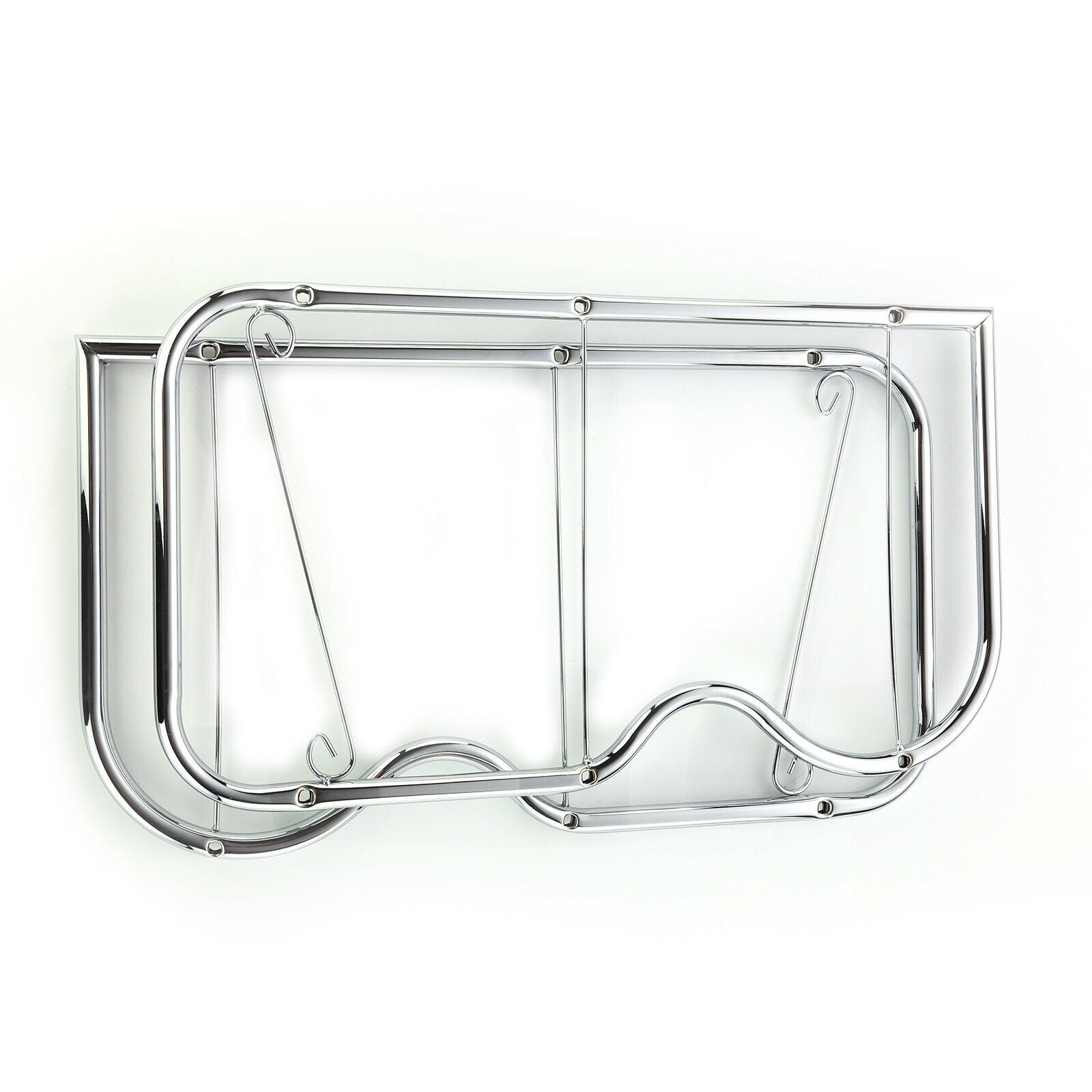 3 Tier Chrome Alloy Dish Drainer Holder Kitchen Cutlery Rack Drip Storage Tools