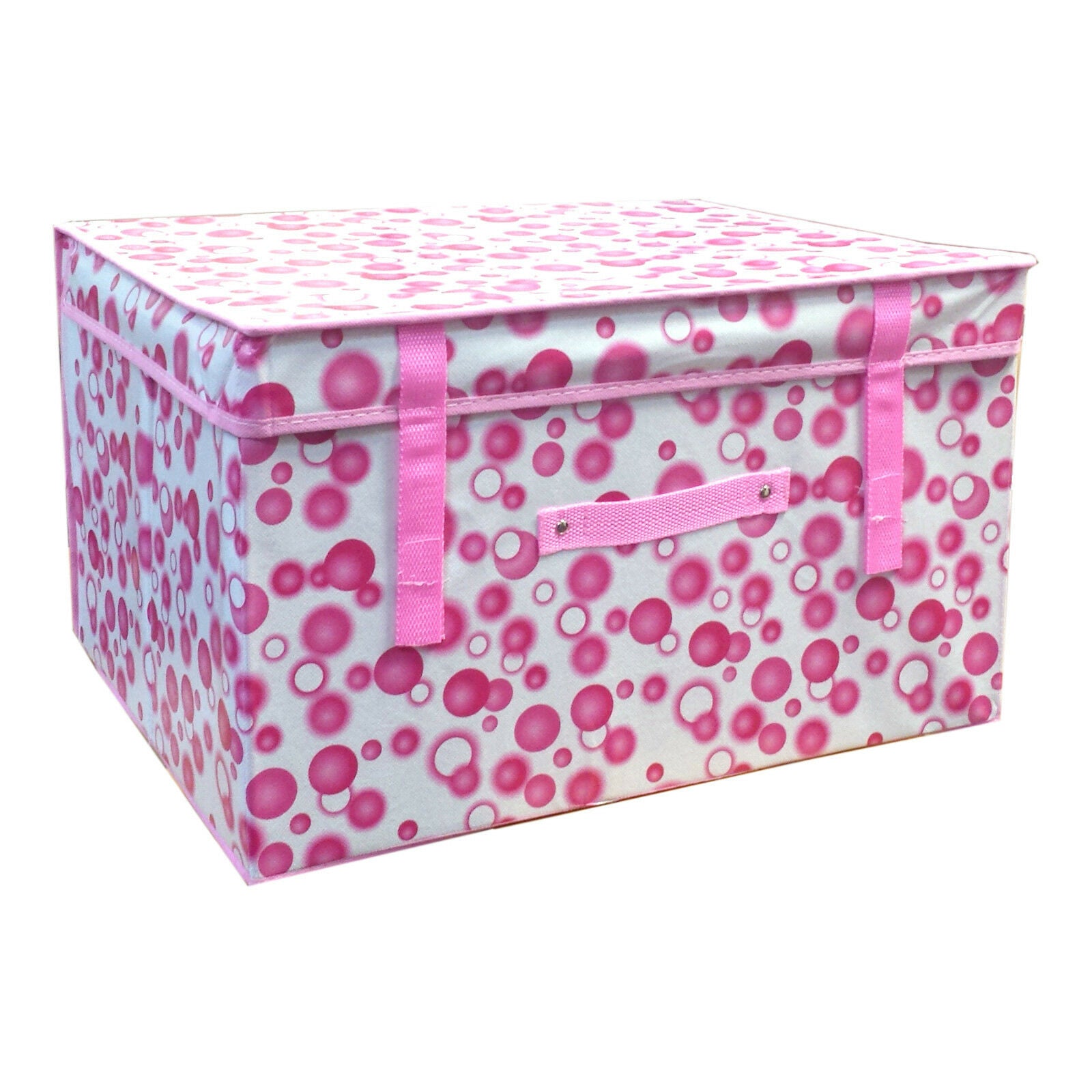 LARGE TOY BOX KIDS BOYS GIRLS STORAGE SEAT STOOL BOOKS CLOTHES CHEST CHILDREN