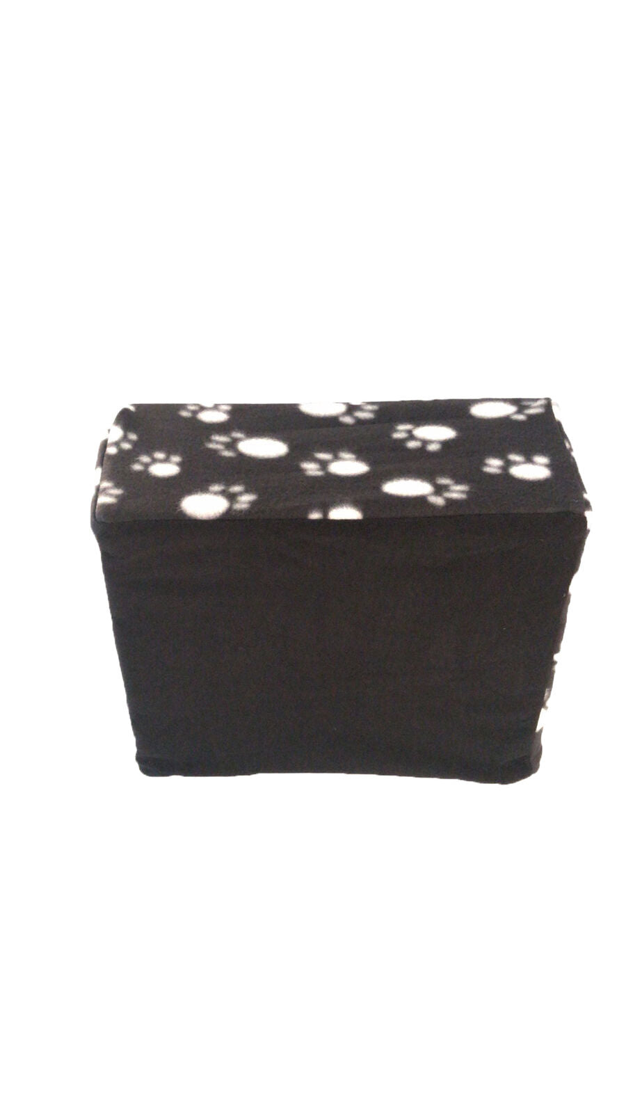 3 Steps Portable Dog Puppy Ladder Doggy Pet Soft Stairs With Paw