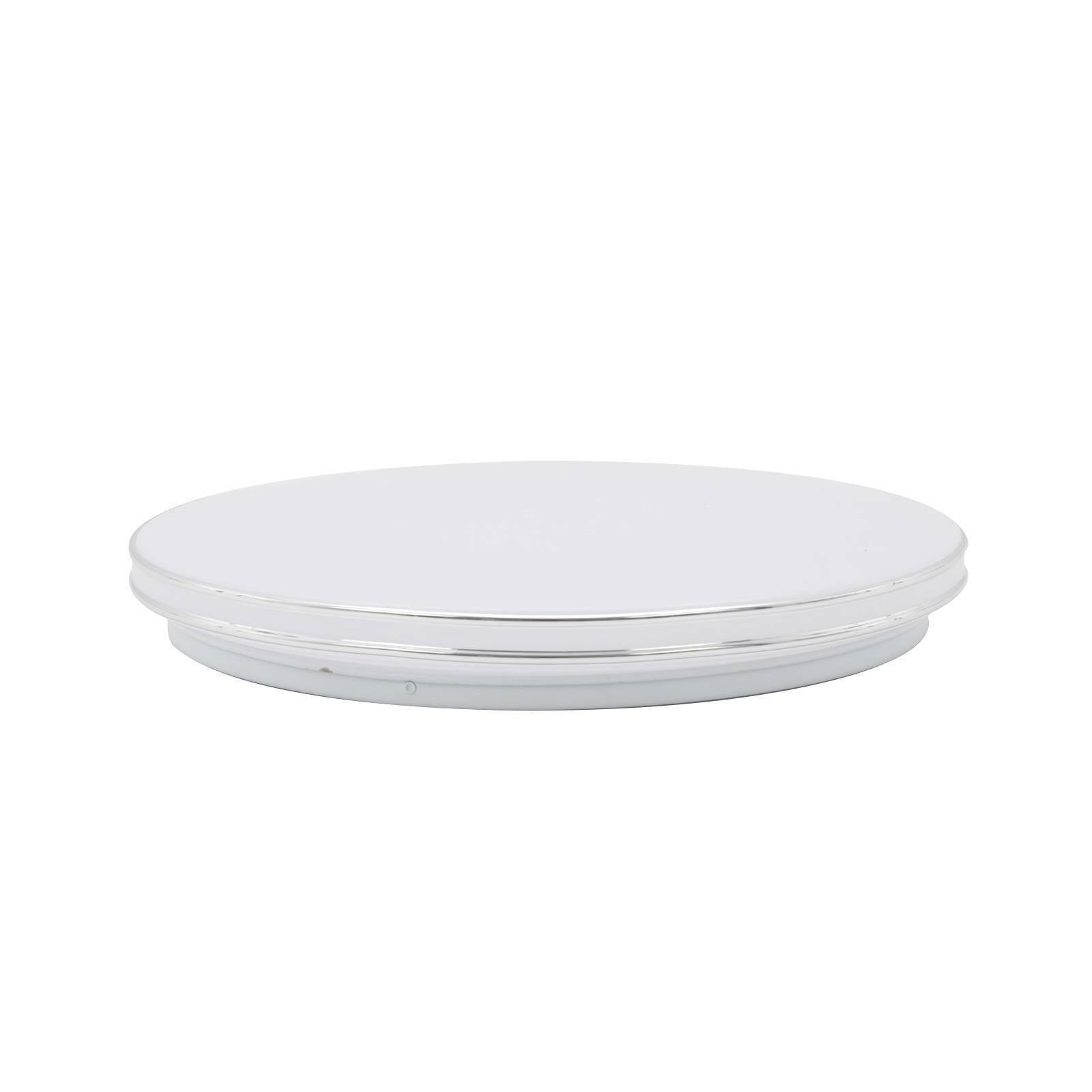 36W Bright Round LED Ceiling Light Panel Down Living Room Bathroom Wall Lamp (36W Silver Frame)