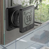 Bathroom Waterproof Digital Shower Clock Timer Alarm Temperature Meter Humidity
