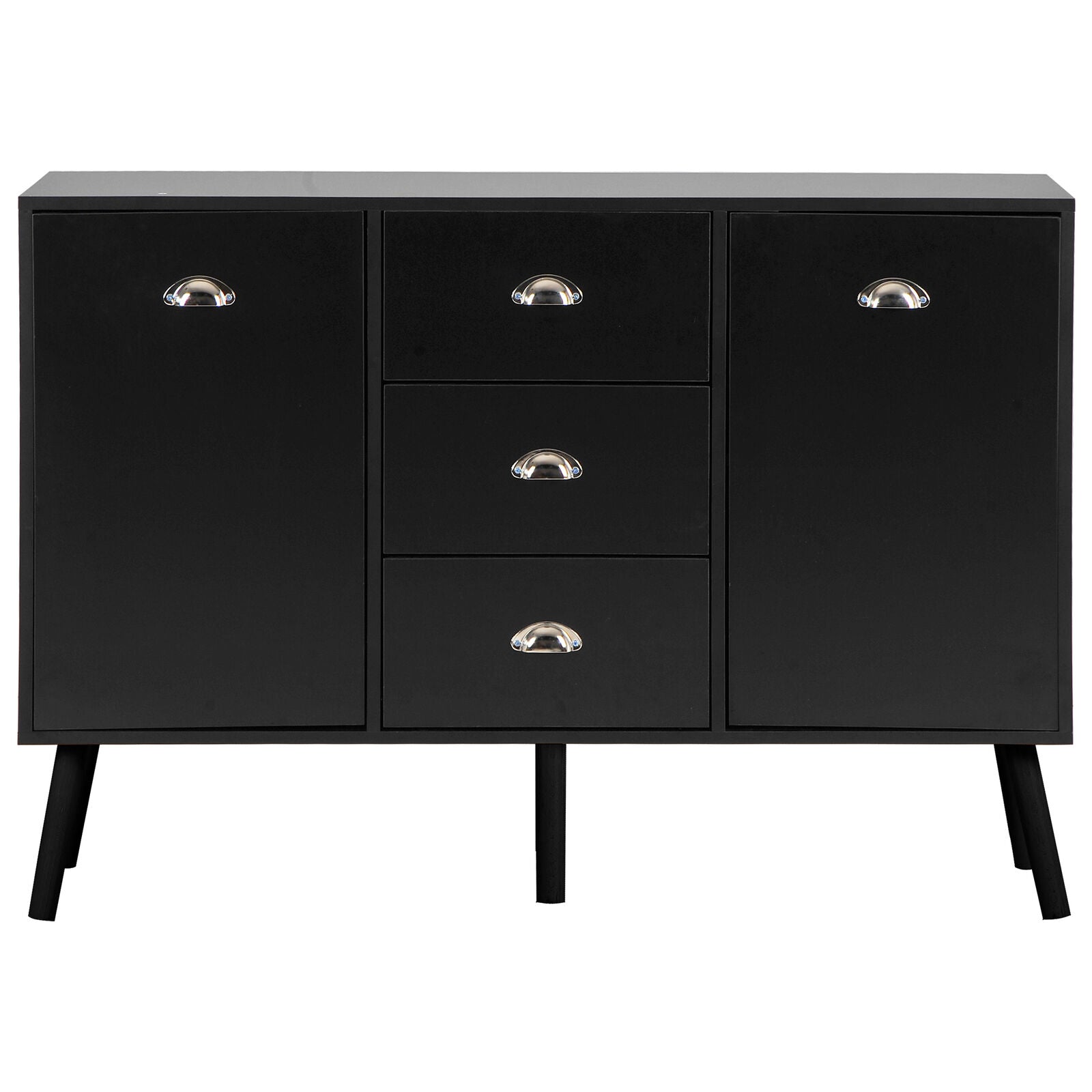 MDF Sideboard Cabinet Cupboard Unit Storage Cabinet Buffet Organiser Furniture