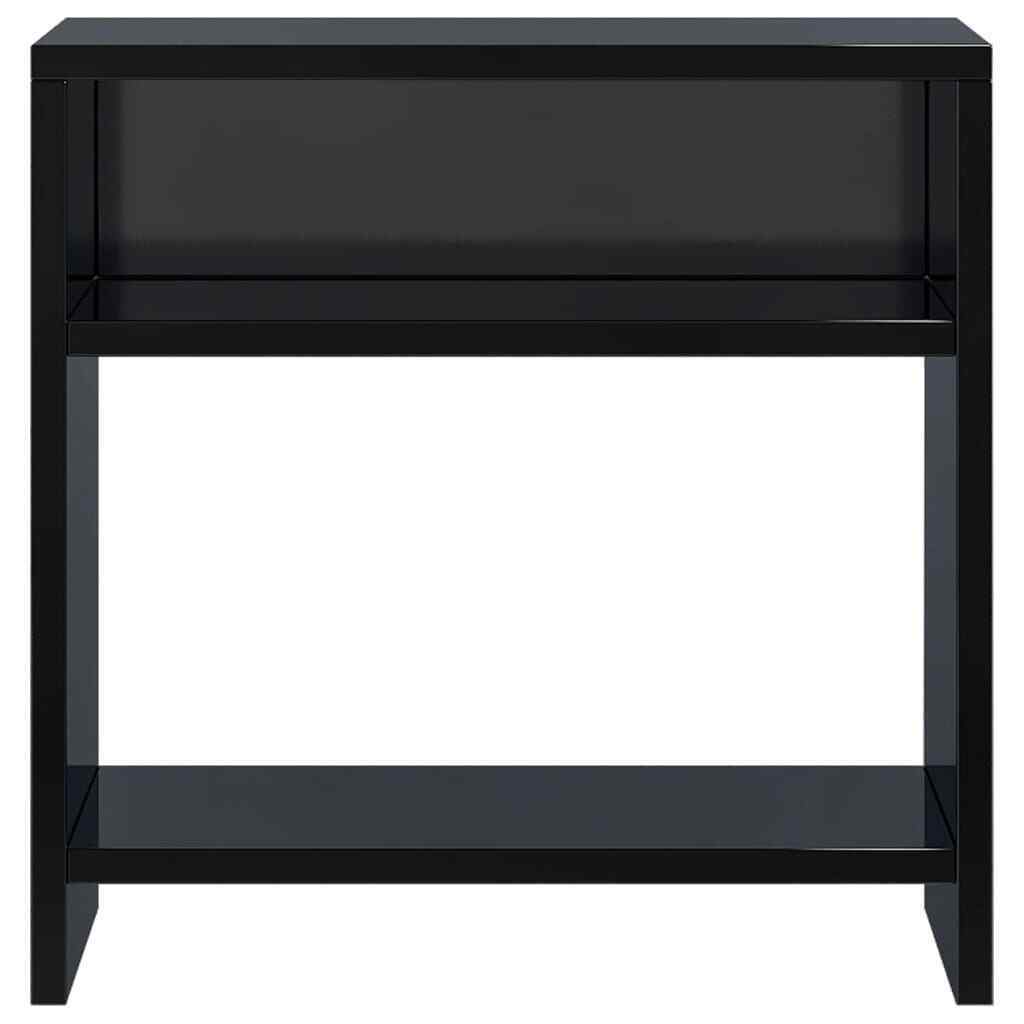 High Gloss Display Cabinet Sideboard Side Table Cupboard Storage Unit Shelf