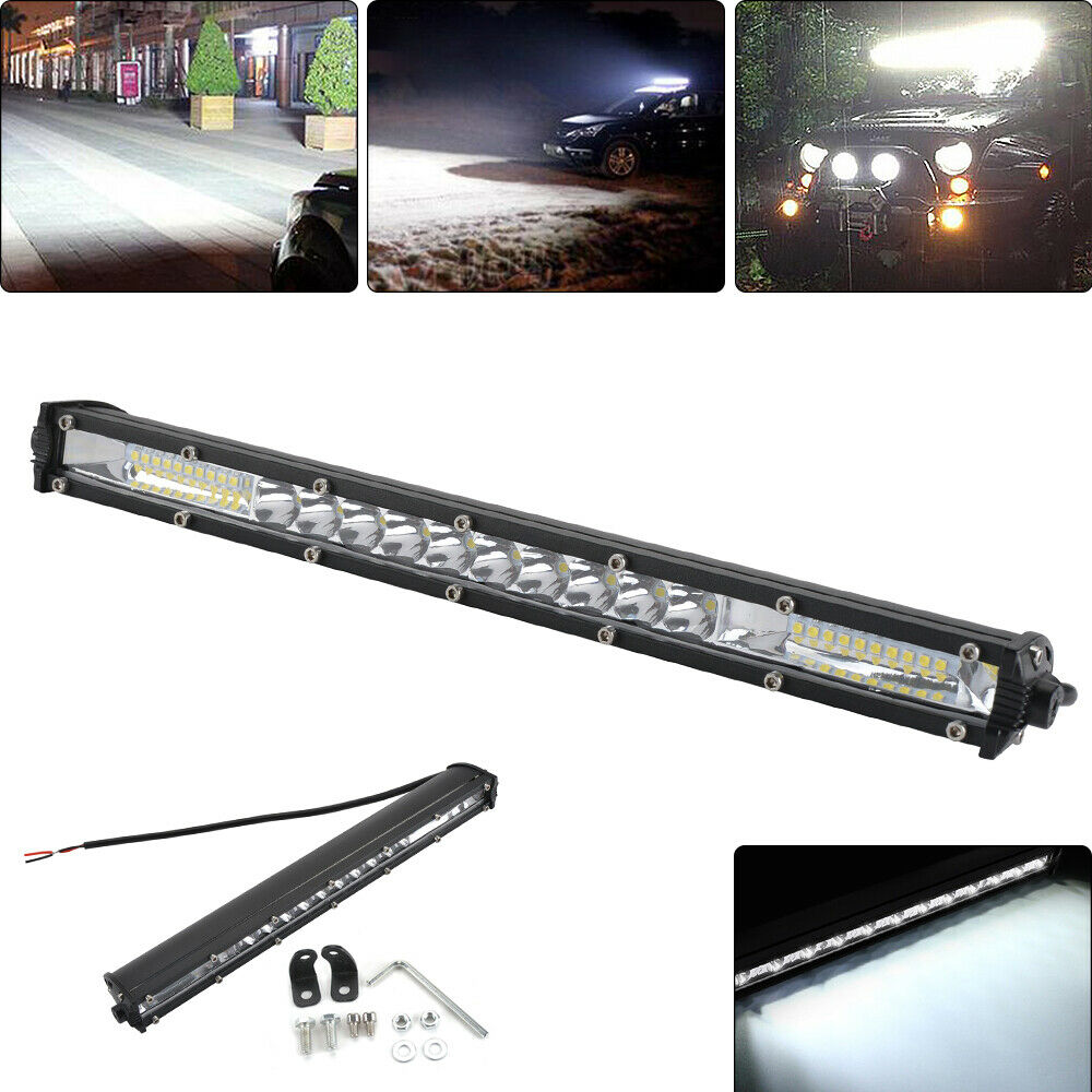 LED Work Light Bar Flood Spot Lights Driving Lamp Offroad Car Truck SUV 12V 24V