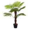 90cm Artificial Palm Realistic Fake Potted Plant with Pot In/Outdoor Home Office