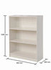 3 Tier Bookcase Wide Display Shelving Storage Unit Wood Furniture White