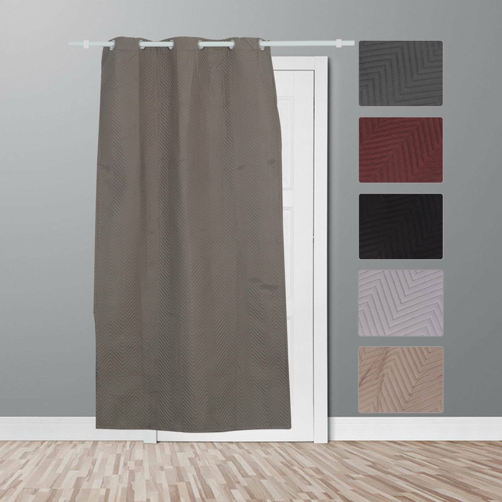 New Ontraio Thermal Door Curtain Curtains Energy Saving Reduce Heat Loss.