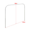 1/5/10 Greenhouse Garden Hoop Galvanized Steel Plant Grow Support Tunnel &Clips