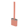 Multicolor Silicone Toilet Brush Creative Cleaning Brush Set Wall-Mounted