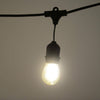 49 Ft Festoon Light Outdoor Lighting Garden String Main Heavy Duty Rustic Edison