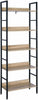 5Tier Ladder wood Shelf Storage Shelving Unit Bookcase Corner Rack Display Stand