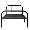 Single Metal Bed Frame 3ft Single Bedstead Bedroom Furniture for Adults Kids