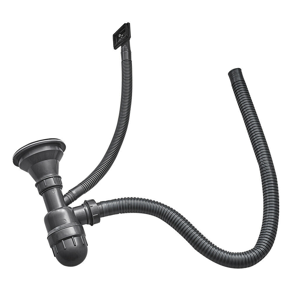 Single Round Stainless Steel Inset Kitchen Sinks Includes Plumbing Kit