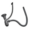 Single Round Stainless Steel Inset Kitchen Sinks Includes Plumbing Kit
