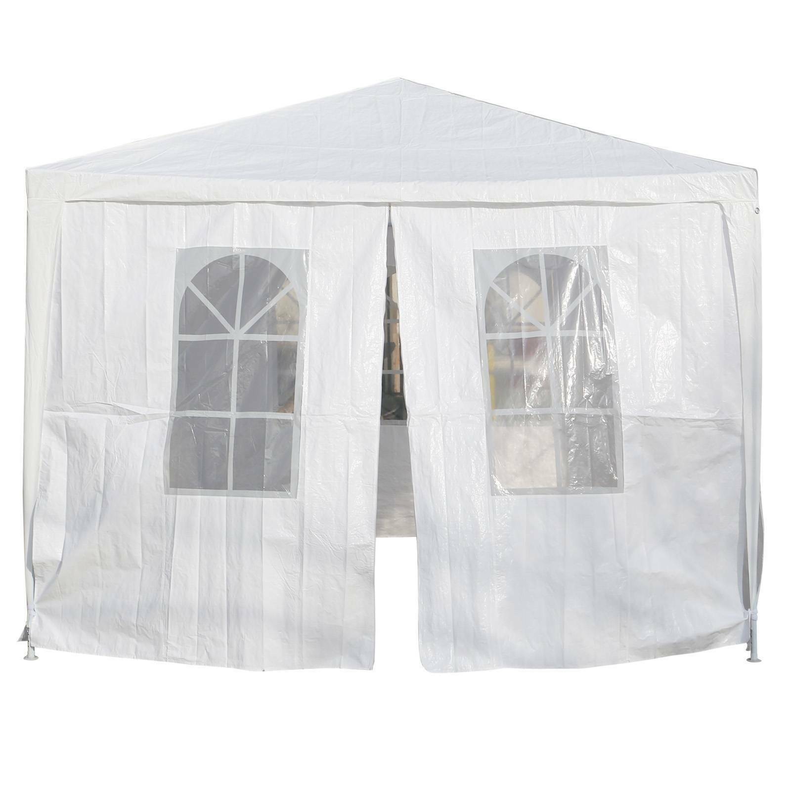 Modern Marquee Canopy Waterproof Garden Wedding Party Tent Sides 3Mx4M UK