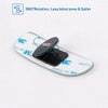 2X Universal Car Auto 360° Wide Angle Convex Rear Side View Blind Spot Mirror UK