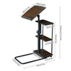 3 Tier Shelves Adjustable Sofa Bedside Table Laptop Stand PC Desk Living Room