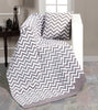 Luxury Chenille Chevron Sofa Throw Arm Chair Covers Single-130x 170cm, 3 Colours