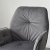 2x Swivel Accent Chair Upholstered Armchair Dining Chairs Home Office Desk Chair