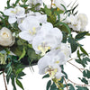 Artificial Flower Row Outdoor Wedding Arch Top Table Backdrop Flower Wall Decor