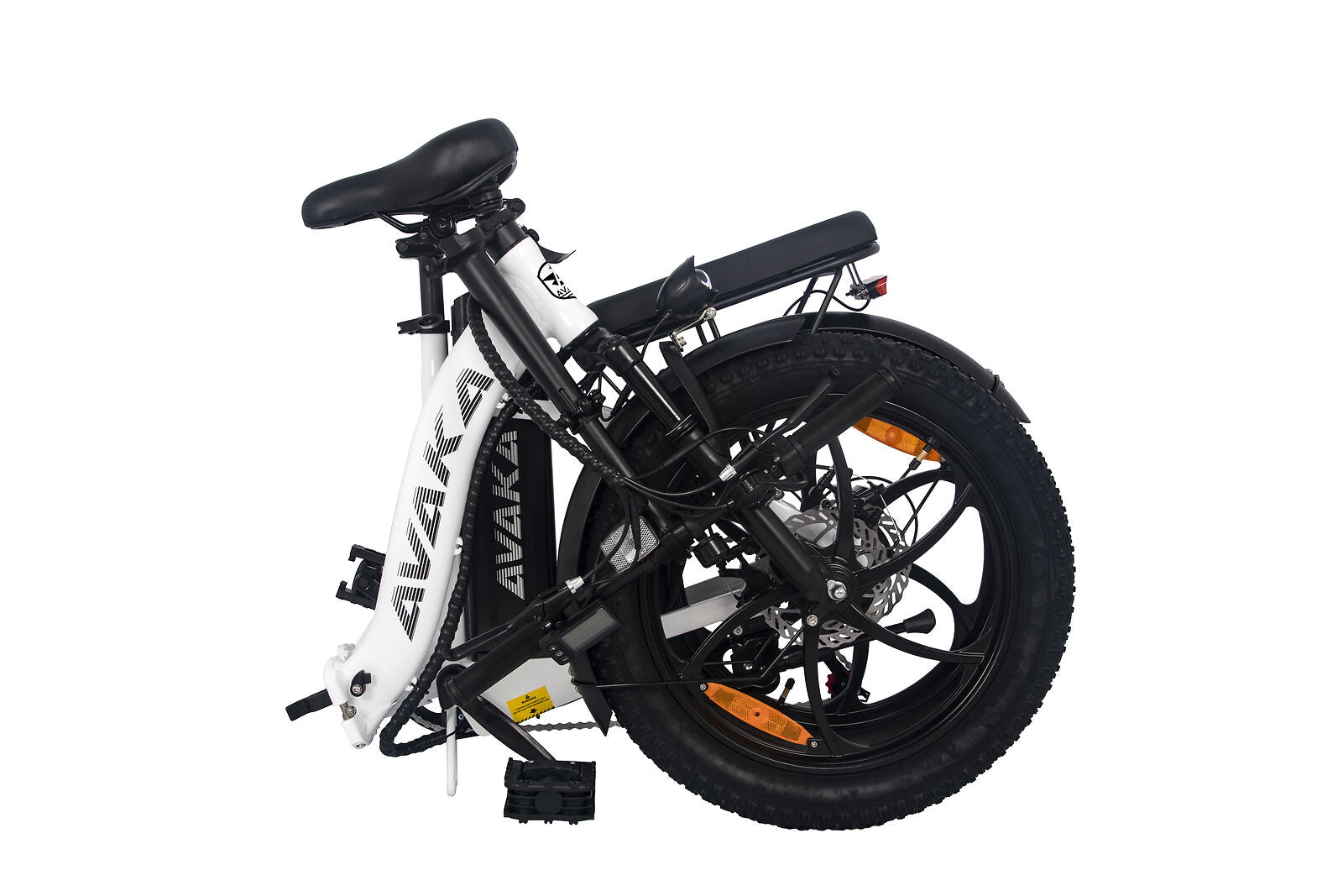 AVAKA BZ20PLUS Folding E-Bicycle E-City Bike 20x3.0" Wheel Commuter E-Bike HT