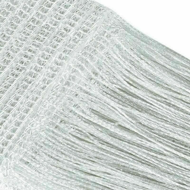 Home String Curtains Room Net Fringe Panel For Door Fly Screen Window Divider UK