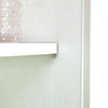 Bathroom Cabinet Shelf Mirror Door Tallboy Cupboard Unit Storage White 180 CM