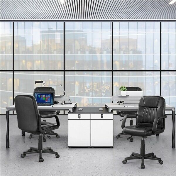 Ergonomic Swivel Office Chair Executive Computer Desk Chair with Wheels