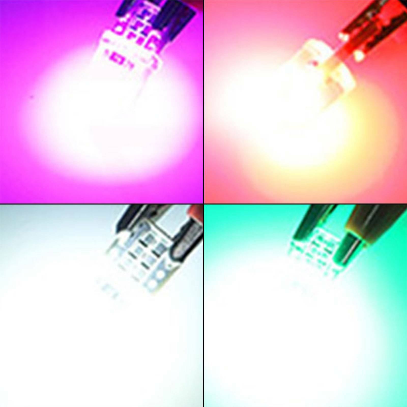 2X T10 194 168 501 W5W COB 8 SMD LED Canbus Silica Bright License Light Bulb