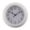 Chic Vintage Small Wall Clock White / Grey Kings Cross London Clock
