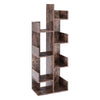 Industrial Wooden Bookcase Book Shelf Storage Display Shelving Unit Home Office