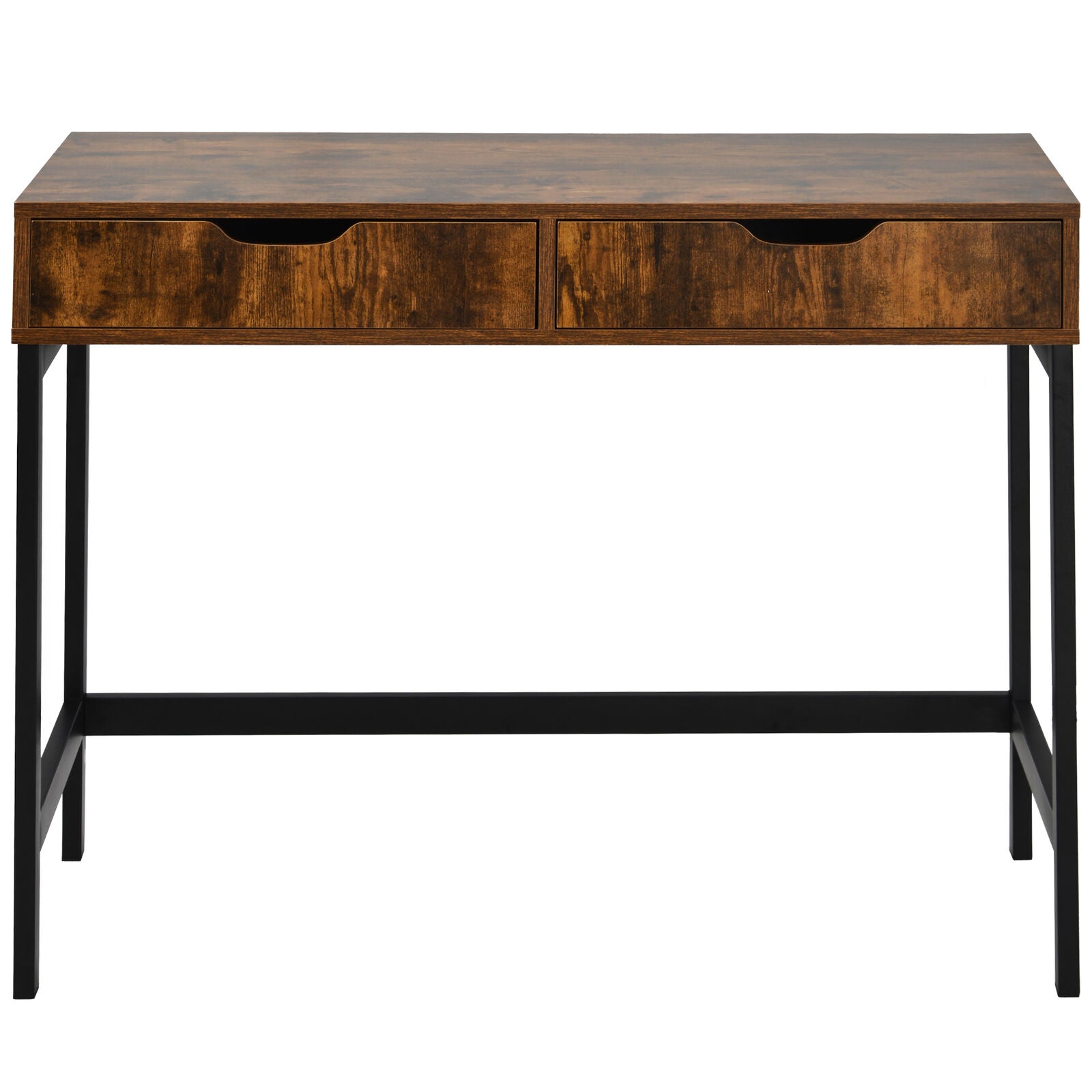 Dressing Table Make Up Desk /Writing Table with 2 Drawers Storage Industrial